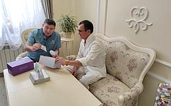 Н. Федоров посетил учреждения здравоохранения города Чебоксары