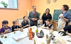 И. Мурог посетил новую детскую школу искусств в Рязанской области, построенную по программе комплексного развития сельских территорий