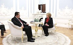 В. Матвиенко: Россия заинтересована в развитии и расширении сотрудничества с Республикой Сербской