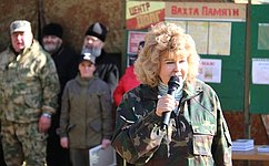 Н. Куликовских приняла участие в организации и проведении на Смоленщине Международной «Вахты Памяти −2023»