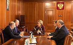 Председатель Совета Федерации провела встречу с главой Карачаево-Черкесской Республики