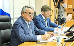 Ю. Воробьев провел выездное заседание Совета по вопросам развития лесного комплекса РФ при Совете Федерации