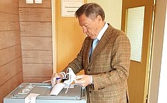 О. Королев принял участие в голосовании по поправкам в Конституцию РФ