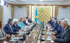 В. Матвиенко: Парламенты России и Казахстана играют большую роль в углублении процесса интеграции