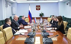 Grigory Karasin meets with Israeli Ambassador to Russia Alexander Ben Zvi
