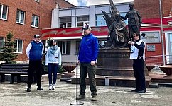 В. Шептий принял участие в традиционном весеннем субботнике