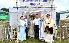 И. Мурог и Е. Богомазов посетили фестиваль «Рановское лето» в Ряжском округе