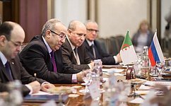 Спикер СФ: Активизация межпарламентского взаимодействия будет способствовать укреплению дружественных отношений между Россией и Алжиром
