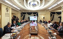 Federation Council Speaker Valentina Matvienko meets with Secretary-General of the Organisation of Islamic Cooperation Hissein Brahim Taha