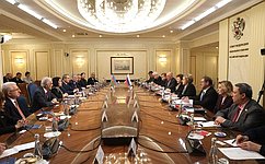 В. Матвиенко: Российско-азербайджанские отношения находятся на подъеме