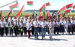 Юные пассажиры «Поезда Памяти» приняли участие в мероприятиях, посвященных Дню Независимости Республики Беларусь