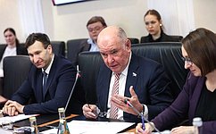 Grigory Karasin meets with international observers at the Russian presidential election