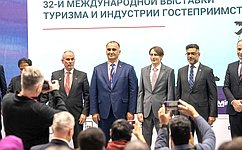 М. Ахмадов принял участие в открытии 32-ой Международной выставки туризма и индустрии гостеприимства