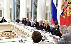 Ю. Воробьев принял участие в заседании оргкомитета «Победа» в Кремле