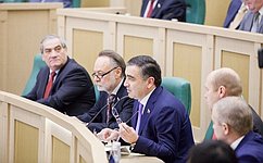 На «парламентской разминке» сенаторы сообщили о росте рейтинга верхней палаты и обсудили итоги визита делегации Совета Федерации в Сирию, Ливан и Иорданию
