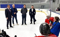 О. Голов посетил в Башкортостане спортивные объекты, где ведётся системная работа, в том числе с людьми с ограниченными возможностями здоровья
