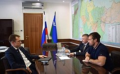 Э. Исаков обсудил подготовку к проведению Международного IT-форума в Ханты-Мансийске