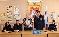 О. Бас посетила образовательные учреждения Луганской Народной Республики