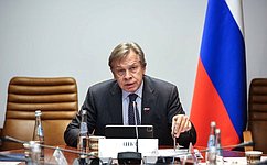 А. Пушков провел заседание Комиссии СФ по информационной политике и взаимодействию со СМИ