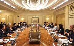 Председатель Совета Федерации провела встречу с Председателем Национального собрания Республики Корея
