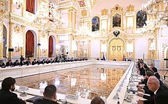 В. Матвиенко приняла участие в заседании Совета при Президенте по стратегическому развитию и национальным проектам