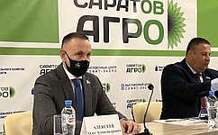 О. Алексеев посетил Агропромышленный форум «Саратов-Агро»