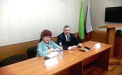 С. Михайлов обсудил реализацию проектов по благоустройству муниципалитетов Кыринского района Забайкалья