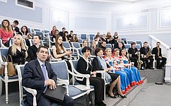 Молодые таланты всегда могут рассчитывать на поддержку Совета Федерации