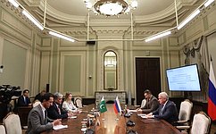 А. Денисов: В Совете Федерации выступают за расширение межпарламентских связей России и Пакистана