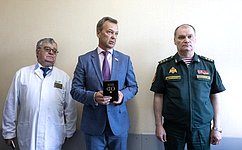 А. Яцкин принял участие в церемонии вручения государственных наград военнослужащим национальной гвардии Российской Федерации