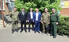 А. Кондратенко и А. Трембицкий посетили военные комиссариаты Краснодарского края