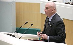 А. Клишас представил информацию о работе в качестве полномочного представителя СФ в Генеральной прокуратуре РФ и в Конституционном Суде за 2021 год