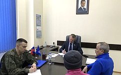 В. Кравченко провел рабочие встречи с военнослужащими — участниками СВО и их родственниками в Томской области