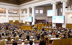 В. Матвиенко: Законодатели должны сформировать правовые основы для сотрудничества в сфере ядерной безопасности