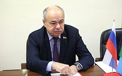 И. Умаханов провел встречу с Послом Узбекистана в РФ Б. Асадовым
