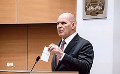 А. Карелин принял участие в международной конференции «Спорт и мир» в столице Сербии