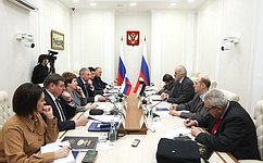 С. Муратов провел встречу с Чрезвычайным и Полномочным Послом Сирийской Арабской Республики в РФ