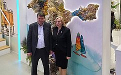 Крымский стенд на выставке-форуме «Россия» рассказывает об экономических успехах полуострова за 10 лет