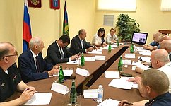 В. Радаев провел в Саратовской области рабочее совещание по вопросам эффективного использования федерального имущества