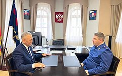 С. Афанасьев провел рабочую встречу с прокурором Якутии