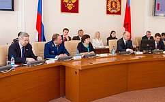 А. Савенков выступил на заседании Законодательного Собрания Владимирской области