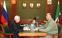 М. Ахмадов обсудил в Чеченской Республике вопросы совершенствования регионального законодательства