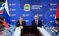 Сенаторы посетили в Амурской области ряд инфраструктурных объектов