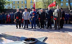 Р. Смашнев принял участие в митинге, посвященном освобождению Смоленской области в годы Великой Отечественной войны