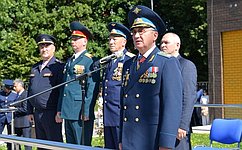 Н. Федоров напутствовал кадетов Чувашии