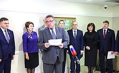 В. Тимченко открыл выставку «Древний Херсонес Таврический – место силы и духа России»