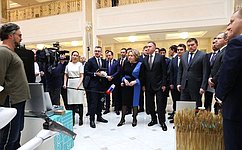 В. Матвиенко и И. Шувалов открыли в Совете Федерации выставку, рассказывающую о вкладе «ВЭБ.РФ» в развитие экономики страны