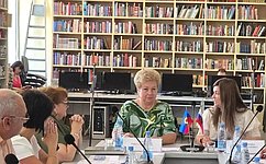 О. Бас приняла участие в расширенном заседании комиссий, посвящённом вопросам духовно-нравственного воспитания в ЛНР