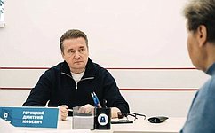 В рамках приема по личным вопросам Д. Горицкий встретился с жителями города Тюмени