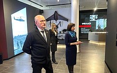 Сенатор О. Цепкин посетил музей СВО в Челябинской области
